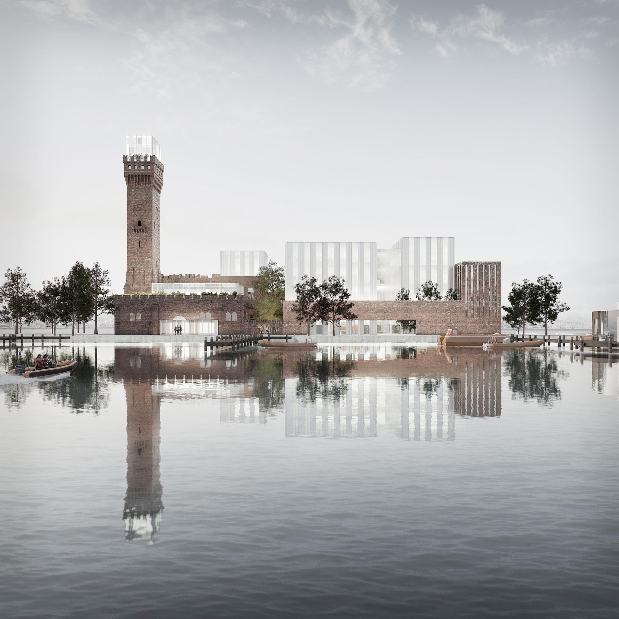 Maritime Knowledge Hub, propuesta de concurso por Schmidt Hammer Lassen Architects. Imagen cortesía de Schmidt Hammer Lassen Architects Maritime Knowledge Hub, propuesta de concurso por Schmidt Hammer Lassen Architects. Imagen cortesía de Schmidt Hammer Lassen Architects