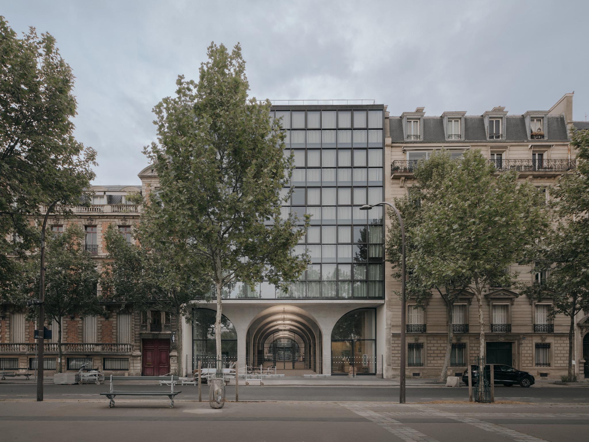 A world of arches. David Chipperfield Architects complete