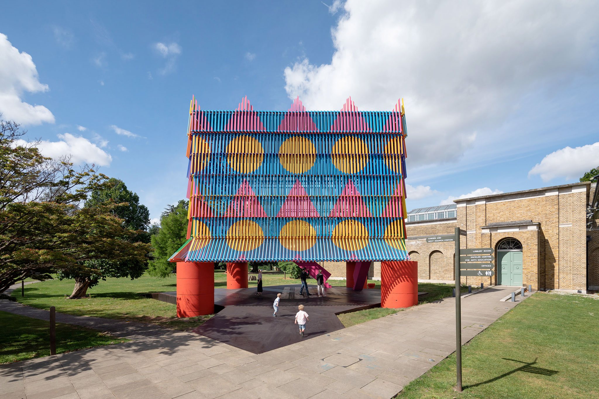 Yinka Ilori Colour In London Happy Street And The Colour Palace With 