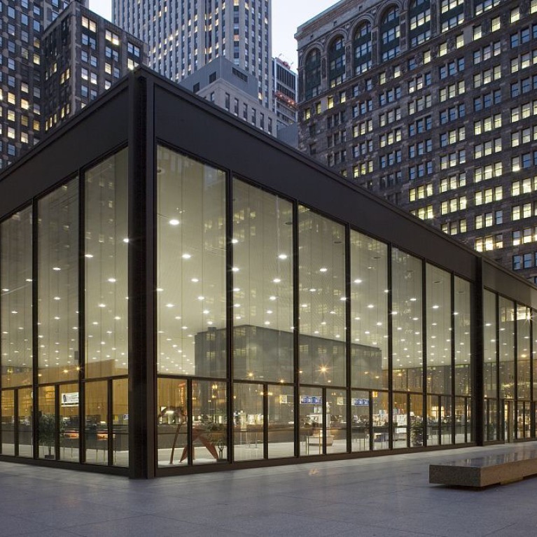 What Mies did not see done: Federal Center of Chicago