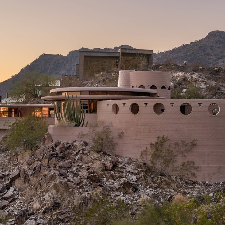 The Norman Lyker Home, Frank Lloyd Wright's last home is