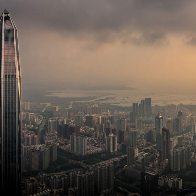 Ping An Finance Centre by KPF, 599m skyscraper is fourth