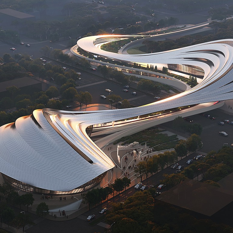 Zaha Hadid Architects (ZHA) winner of the competition to
