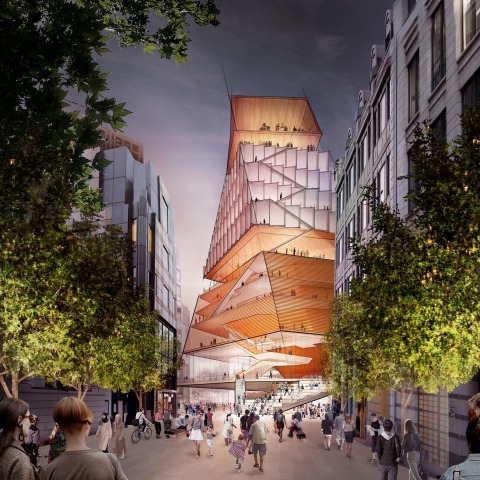 London Centre for Music, concept design by Diller Scofidio +