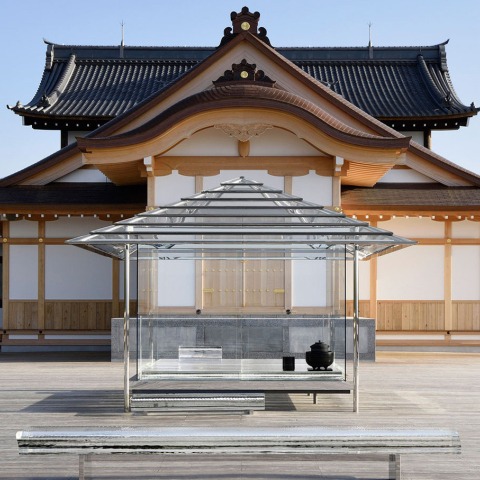 KOU-AN una casa del té en vidrio por Tokujin Yoshioka | METALOCUS