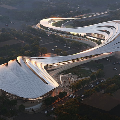 Zaha Hadid Architects (ZHA) winner of the competition to design