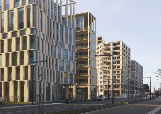 L’Ark Belvédère Office Building by Cino Zucchi Architetti. Photograph by Fabrice Fouillet