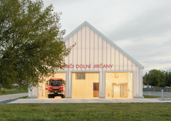 Jirčany Fire Station by SOA architekti. Photograph by Alex Shoots Buildings
