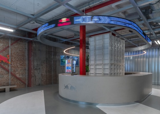 Red Bull Spain Headquarters by yyplusplus. Photograph by Belvil Estudio