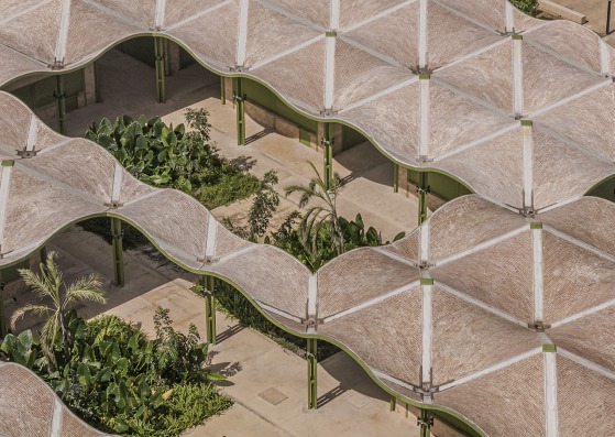 Mercado Nicolás Bravo por AIDIA STUDIO. Fotografía por Andrés Cedillo