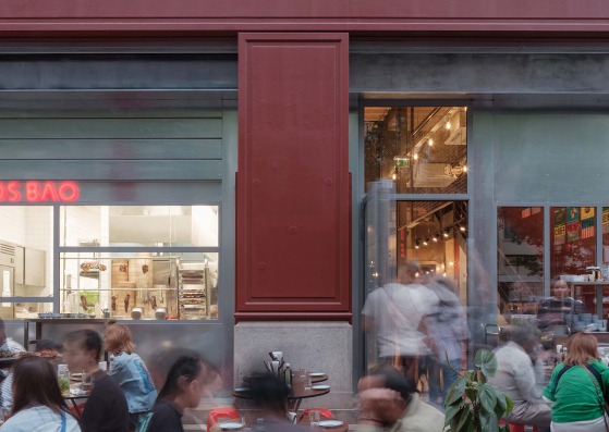 «El callejón», Gros Bao Marsella por Neri&Hu. Fotografía por Pedro Pegenaute