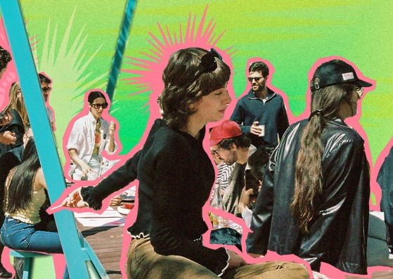 Ilustración. «Todxs a la mesa» por h3o architects. 