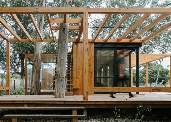 Casa de veraneo en Chapadmalal por Estudio Borrachia. Fotografía por Adrián Rios 