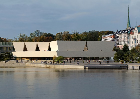 Nuevo Museo de Arquitectura y Diseño de Helsinki. Proyecto ganador: Kumma, por JKMM Architects. Visualización por MIR y JKMM Architects