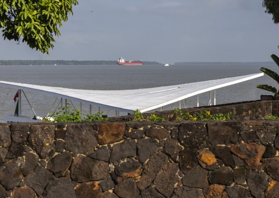 AquaPraça at COP30 by CRA-Carlo Ratti and Höweler + Yoon. Photograph by Leonardo Finotti