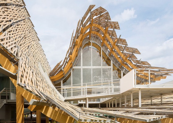 China Pavilion at Expo Milano 2015 by Tsinghua University and Studio Link-Arc. Photograph by Sergio Grazia