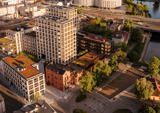Urban Quarter "Nowy Port" by BBGK Architekci. Photograph by Nate Cook