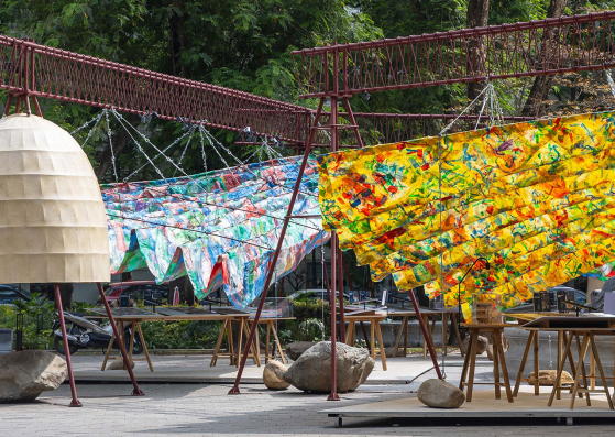 T10A Pavilion by ODDO architects. Photograph by Trieu Chien