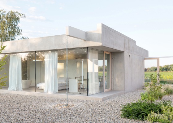 House on the Edge of the Plain by Skupaj arhitekti. Photograph by Ana Skobe