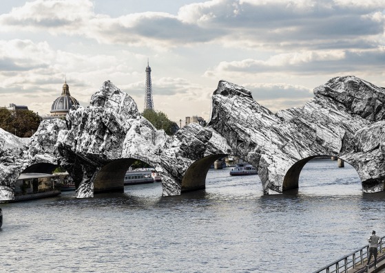 JR. La Caverne du Pont Neuf (preparatory sketch). 2026 null. Photograph courtesy by Atelier JR