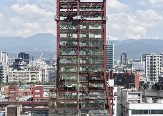 "Metropolitan Village" – Taipei Xinyi-Wenchang Residence by OMA. Photograph by Boo-Him Lo at Shephotoerd Co. Photography for OMA and Continental Development Corporation