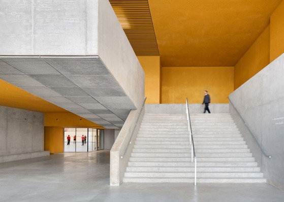 SPOT Multipurpose Sports Centre in Thionville by Dominique Coulon & associés. Photograph by Eugeni Pons 
