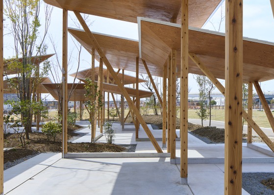 Baraike Park Facility by Tomohiro Hata Architect & Associates. Photograph by Toshiyuki Yano
