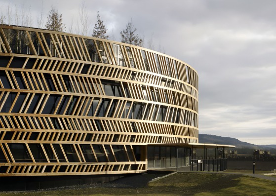 Alésia Museum and Archaeological Park by Bernard Tschumi. Photograph by Christian Richters
