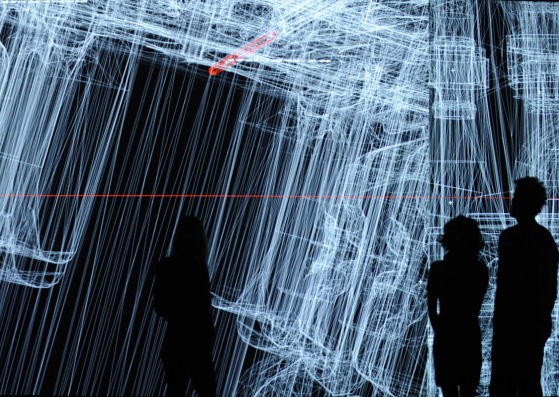 data.anatomy [civic] Instalación audiovisual por Ryoji Ikeda