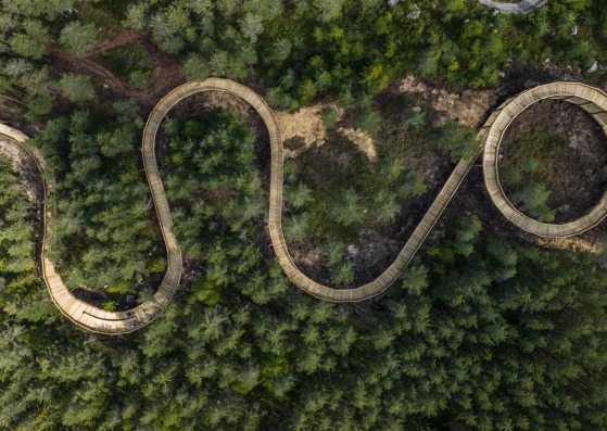 Hamaren Activity Park por EFFEKT. Photograph Rasmus Hjortshoj