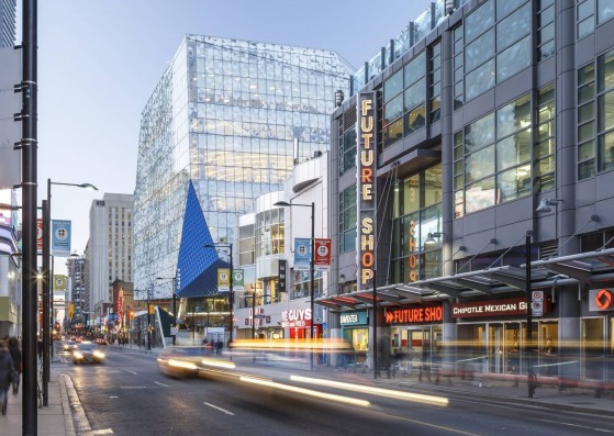 Ryerson University Student Learning Centre by Snøhetta and Zeidler. Photography © Lorne Bridgman