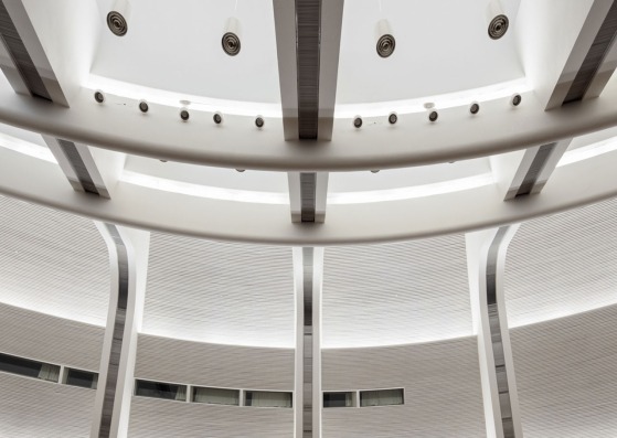 Aalto University Undergraduate Centre by Arkkitehdit NRT Oy. Photograph © Tuomas Uusheimo