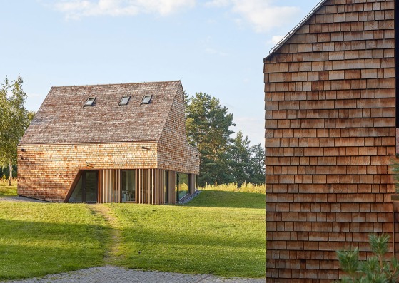 Cedar House by Arches. Photograph by Norbert Tukaj