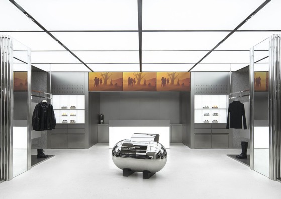 hug x UMA WANG New Concept Store by ATMOSPHERE Architects. Photograph by Chuan HE