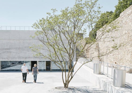 New Gallery and Casemates by Bevk Perović Arhitekti. Photograph by David Schreyer