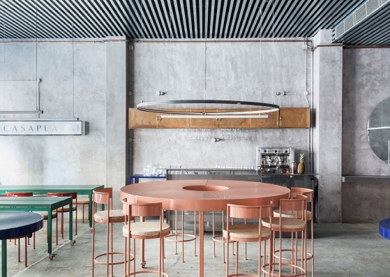 Restaurante Casaplata por Lucas y Hernández-Gil. Fotografía © Juan Delgado