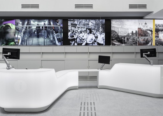 Renovation of the Tourism Centre at the Plaza Mayor of Madrid by José Manuel Sanz architects. Photography © Jose Cullen