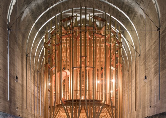 Capela Cheia de Graça by Cerejeira Fontes Architects. Photograph by Nelson Garrido