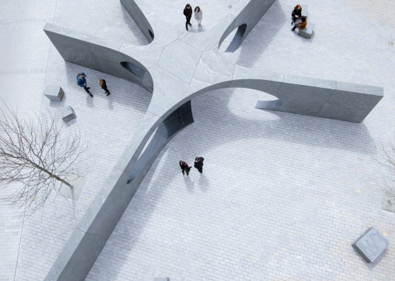 MIT Sean Collier Memorial by Höweler+Yoon Architecture. Photograph by Iwan Baan