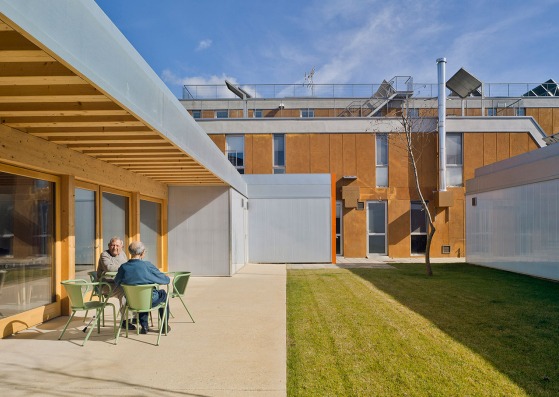 Residencia de Ancianos Passivhaus por CSO Arquitectura. Fotografía por David Frutos Elderly people's home by CSO Arquitectura. Photograph by David Frutos