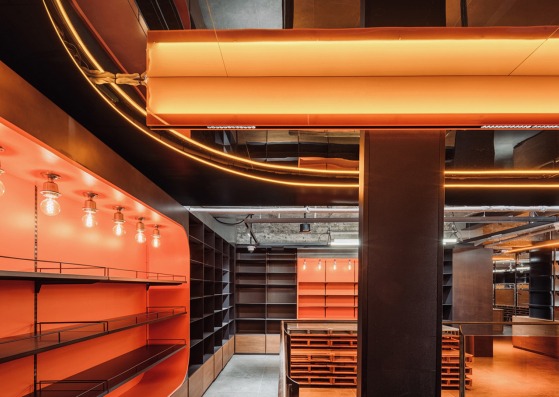 Qpokee Flagship Store in Sanlitun by Cun Design. Photograph by Wu qingshan, Shuangshuang