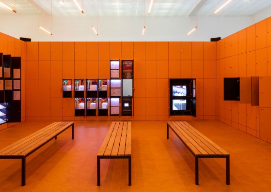 Dutch Pavilion WORK, BODY, LEISURE. 16th International Architecture Exhibition - La Biennale di Venezia, FREESPACE. Photo by Daria Scagliola