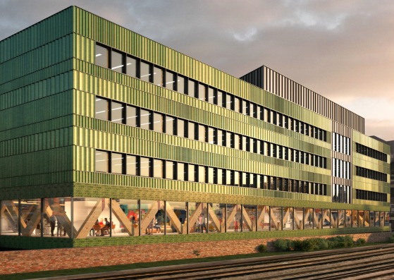 Visualización. Edificio Paradise por Feilden Clegg Bradley Studios. Cortesía de FCBStudios