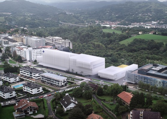 Render. The proton therapy unit by IDOM