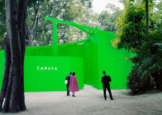 Pabellón de Canadá concepto por TBA and David Theodore. Imagen cortesía de T B A