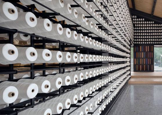 inan Bocuiming hu Textile Culture and Arts Exhibition Hall por YI+MU Design Office. Fotografía por Xiangyu Sun, YI+MU Design Office