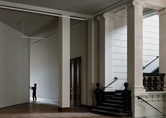 Royal Museum of Fine Arts Antwerp (KMSKA) by KAAN. Photograph by Stijn Bollaert