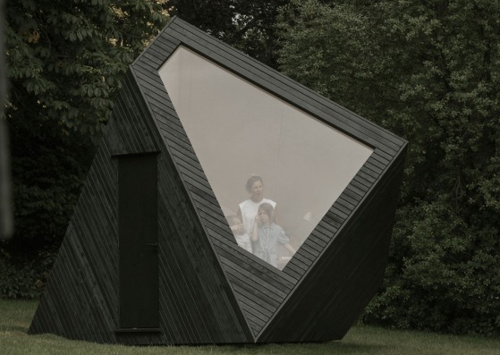 Koto Work Cabin. Koto X Newartcentre - Workspace by Koto Design. Photograph by Edvinas Bruzas