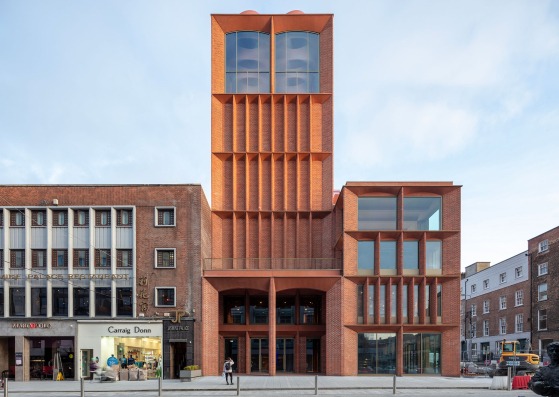 The International Rugby Experience by Níall McLaughlin Architects. Photograph by Nick Kane.