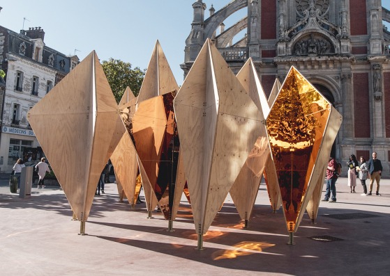 Forêt by Mecanismo in Concéntrico/Rouen. Photograph by Alan Aubry